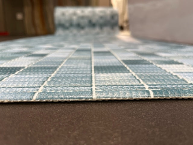 Crystal petrol- fürdőszobai szőnyeg