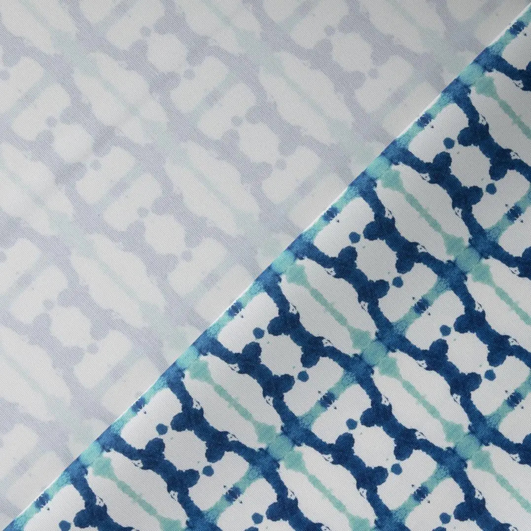 Galway kék kültéri párna - Szőnyegszalon