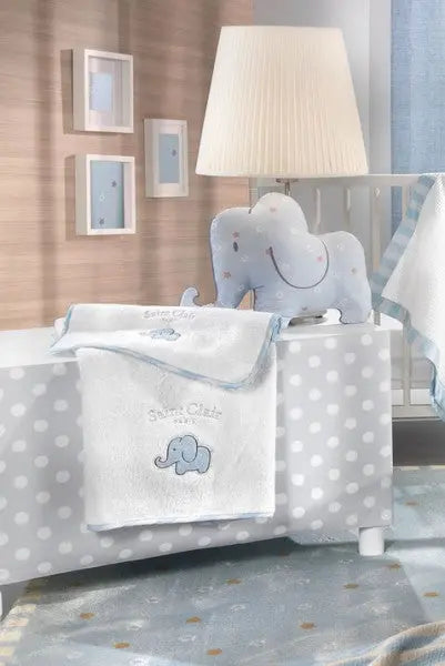 Africa blue törölköző szett babáknak 40x60+65x120 / kék