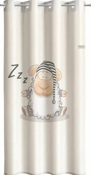Aldo függöny babaszobába 160x250 / beige-barna