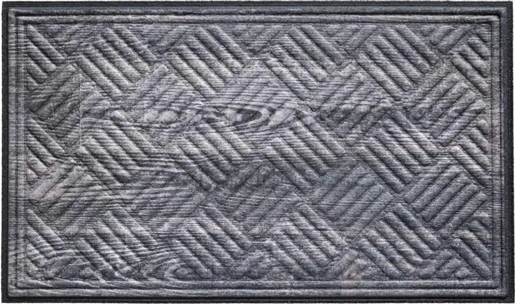 Amaron wood lábtörlő 45x75 / szürke