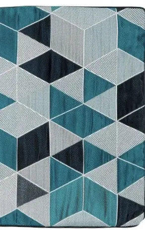 Arletty kék díszpárna töltettel 40x40 / kék