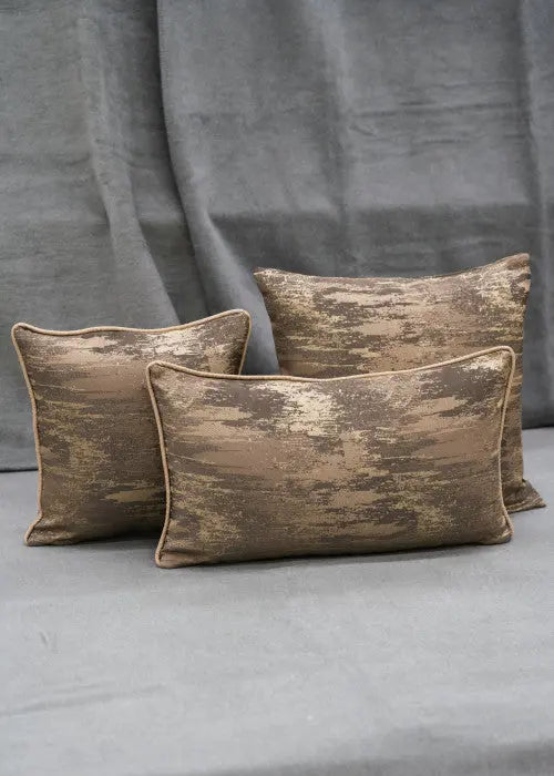 Asia 3 darabos drapp díszpárna szett 5306 3 darabos szett / beige-barna