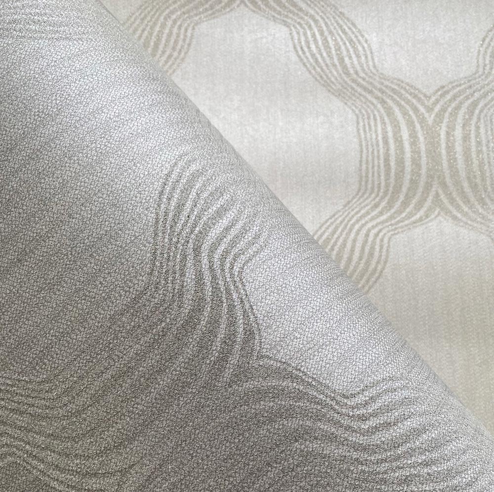 Modern geometrikus mintás tapéta taupe