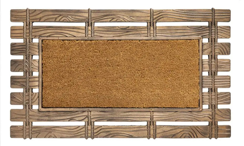 Barracuda natural lábtörlő 45x75 / beige-barna