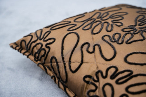 Anastasia arany díszpárna huzat Szőnyegszalon