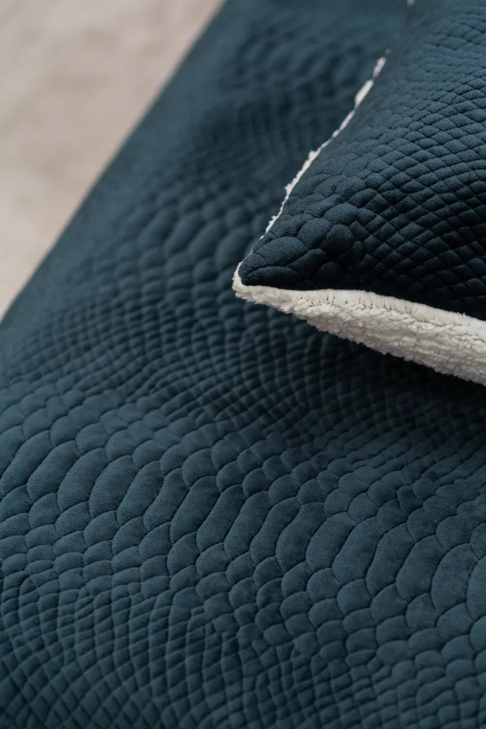 Capsule emerald ágyterítő szett 160x220+50x70 / zöld