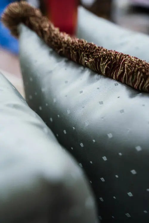 Carmen zöld díszpárna huzat szettben 3 darabos szett / zöld