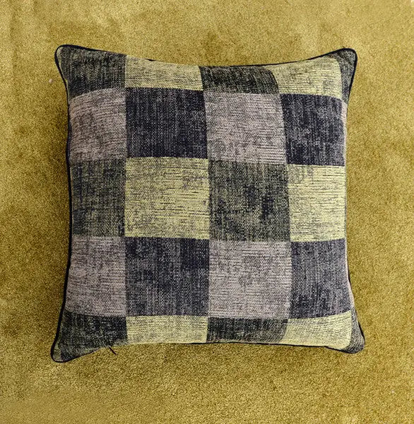 Carreaux olíva díszpárna töltettel 40x40 / zöld