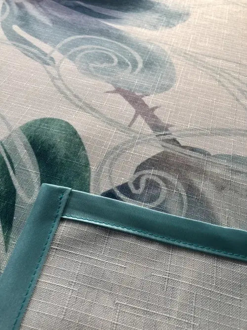 Digi türkiz teflonos terítő 120x150 / kék