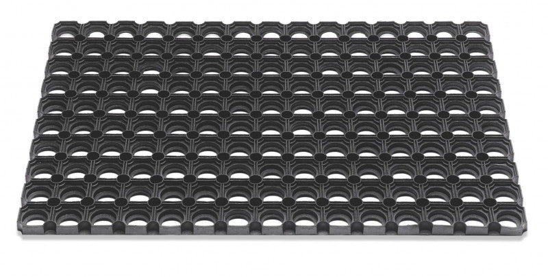 Domino rectangle lábtörlő 100x150 / szürke