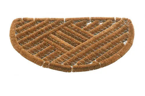 Draco natural hr félkör lábtörlő 40x60 / beige-barna