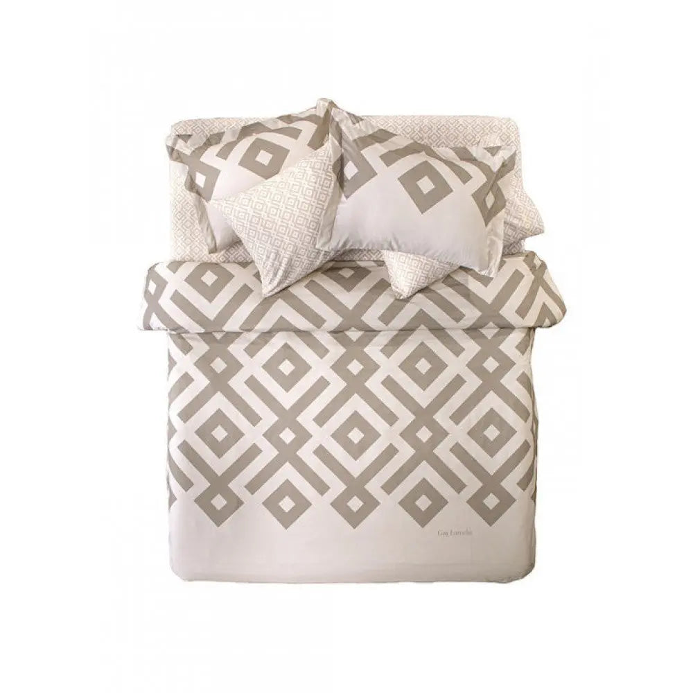 Elements natural ágyterítő 220x240 / beige-barna