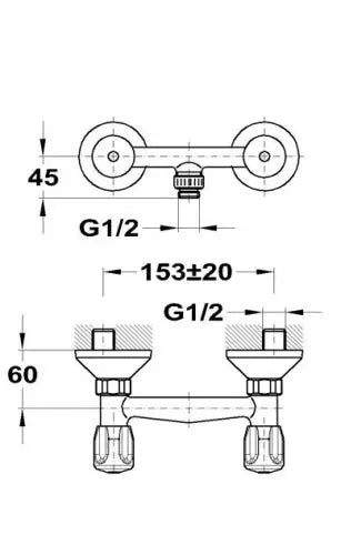Eurosztár zuhany csaptelep