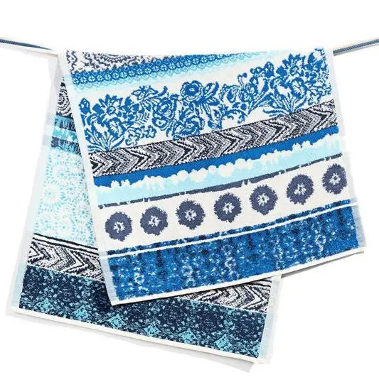 Exotic Stripes törölköző 50x100 / kék