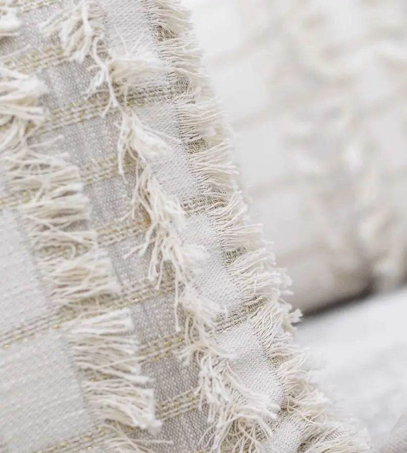 Expanse gold díszpárna huzat 40x40 / beige-barna