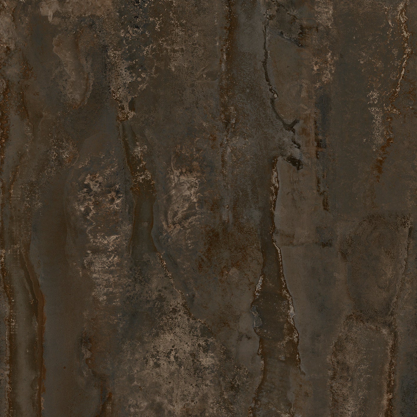 FLOWTECH AGED BRONZE 120x120- erőteljes karakterével és mély tónusaival egyedi, modern hangulatot teremt, amely azonnal különlegessé teszi a teret.