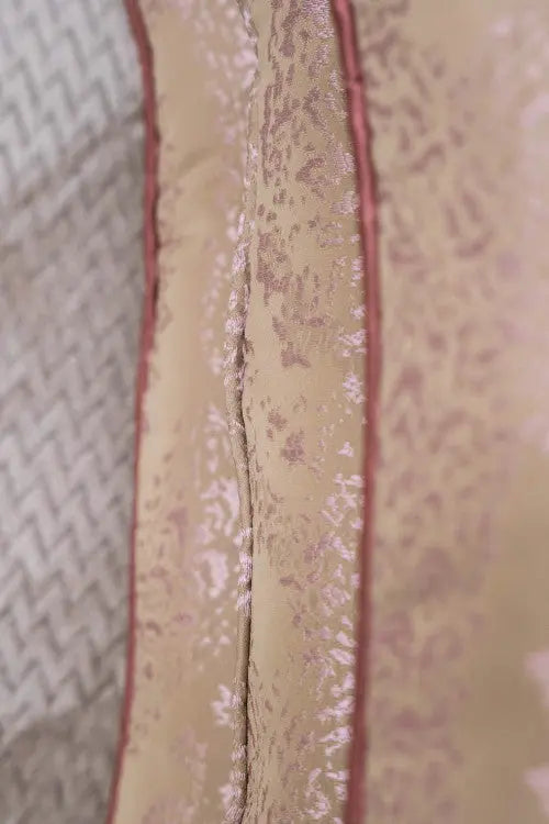 Facette rosa díszpárna szett 3 darabos szett / rózsaszín-lila