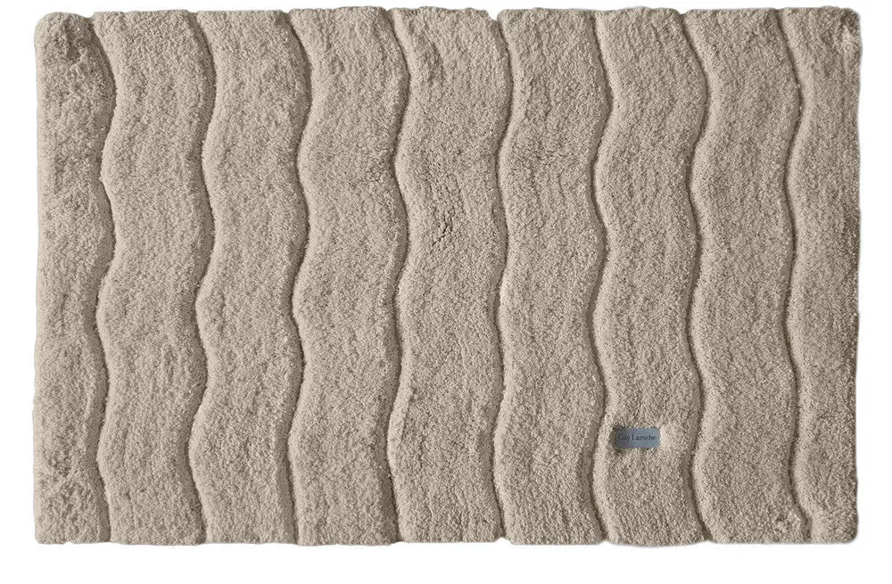 Fancy sand fürdőszoba szőnyeg 55x85 / beige-barna