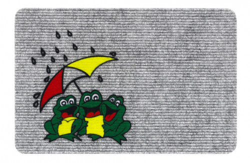 Flocky frogs lábtörlő 40x60 / szürke