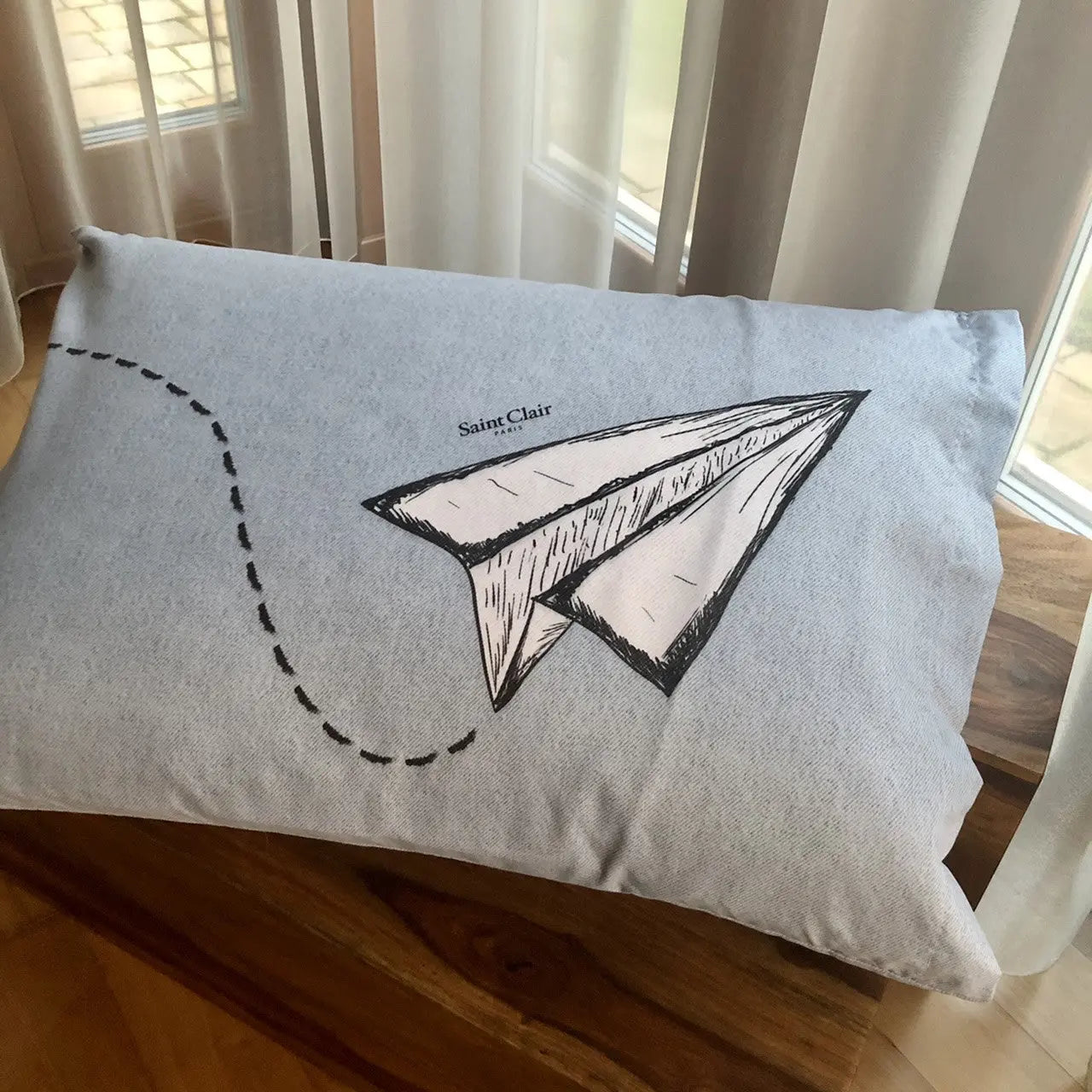 Fly díszpárna huzat 50x70 / kék