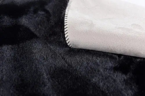 Giorgia Uni 600 Black amorf szőnyeg 60x80