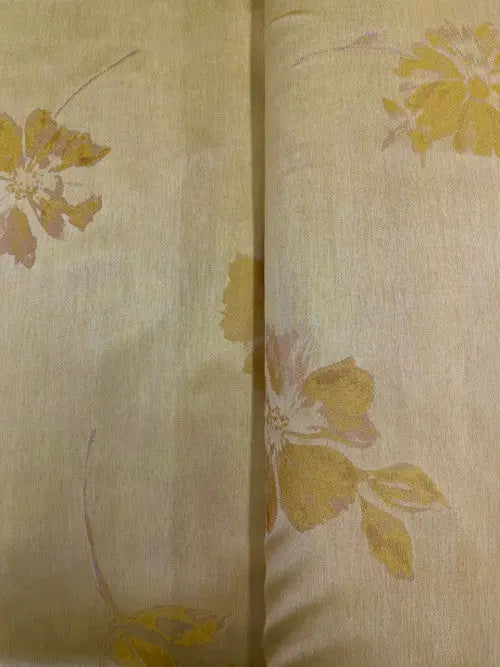 Golden Bloom sárga virágos sötétítő SANSSOUCI - Szőnyegszalon