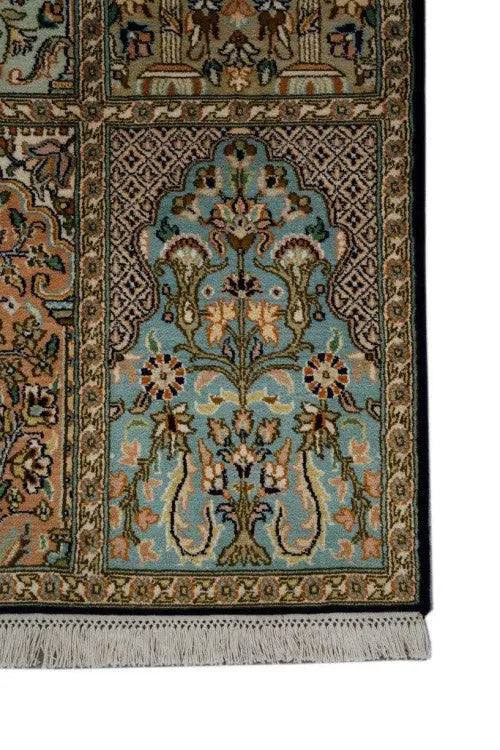 H.D. Blue selyemszőnyeg 185x275 185x275 / kék