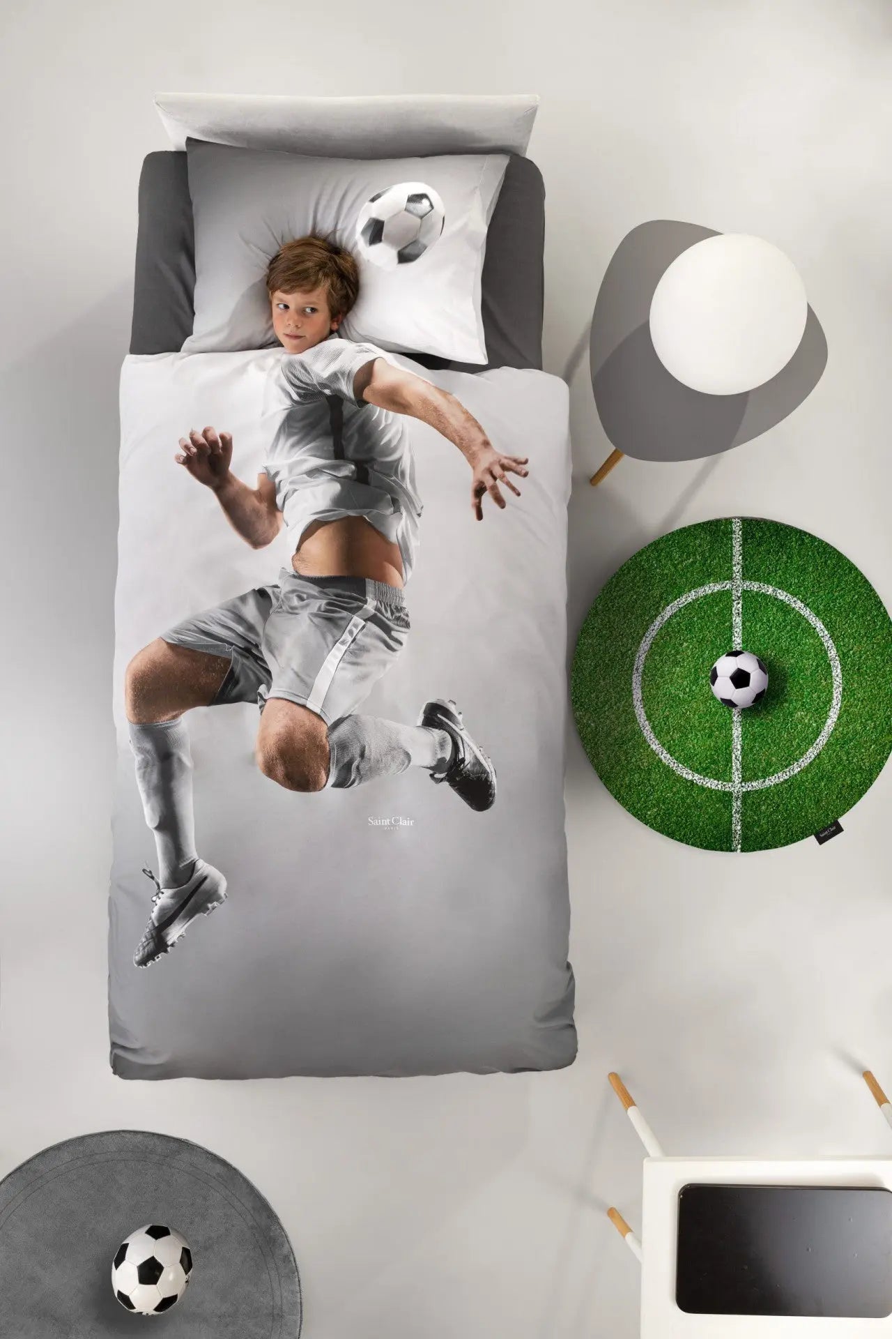 Heroes focis ágynemű 160x225+50x70 / szürke