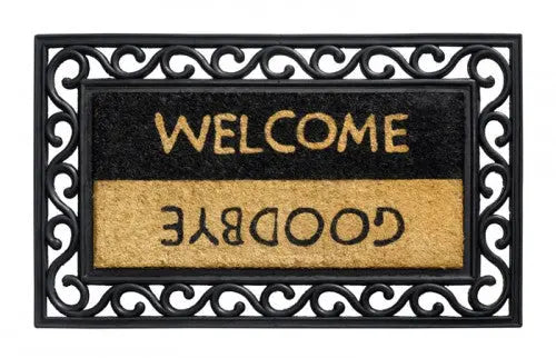 Impala welcome goodbye lábtörlő 45x75 / beige-barna