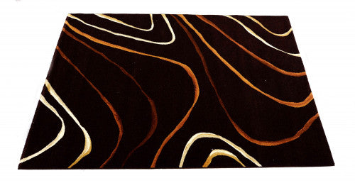 Intrigue szőnyeg 32829/3211 67x140 / beige-barna
