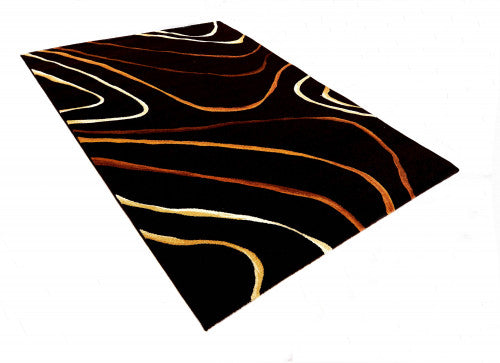 Intrigue szőnyeg 32829/3211 67x140 / beige-barna