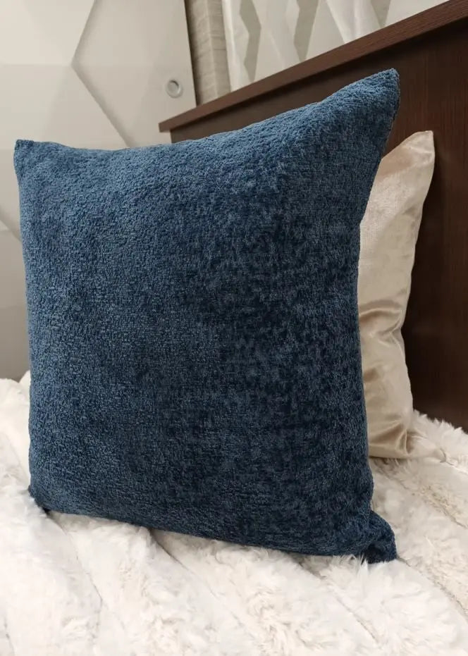 Ivalo navy tengerészkék színű díszpárna huzat 50x50 50x50 / kék