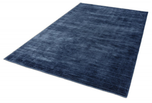 JOOP! Soft sötétkék prémium viszkóz szőnyeg 140x200 / kék