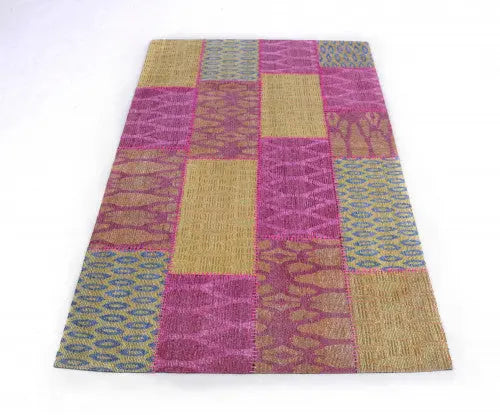 Jackard multi szőnyeg 206 120x200 / rózsaszín-lila