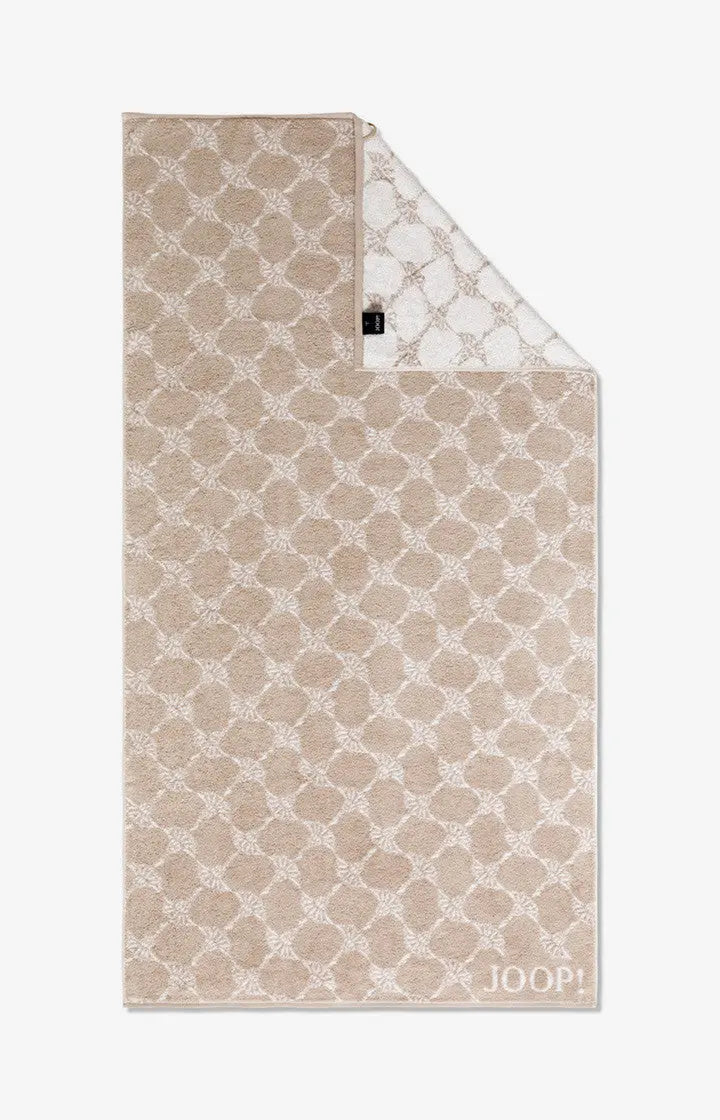 Joop! Cornflower sand törölköző 50x100 / beige-barna