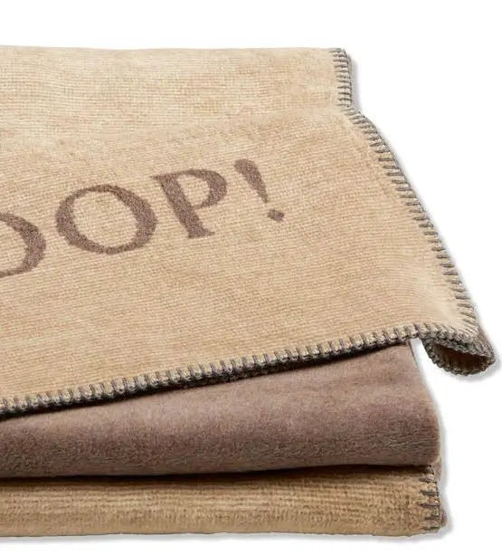 Joop! Melange doubleface cashew-kastanie pléd 150x200 / beige-barna