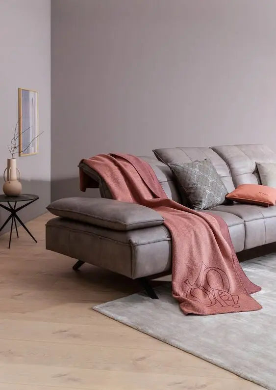 Joop! Statement orange-bordeaux pléd 150x200 / piros-bordó