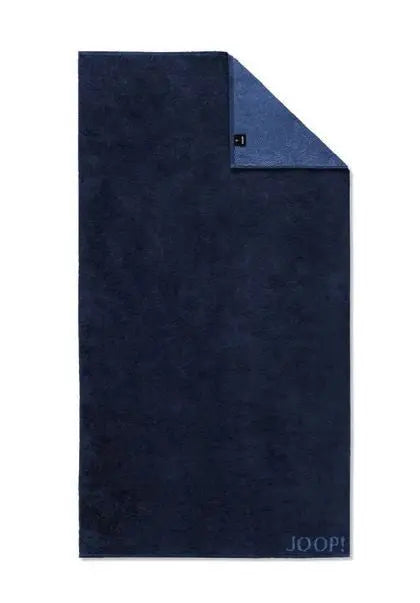 Joop! Uni doubleface navy törölköző 50x100 / kék