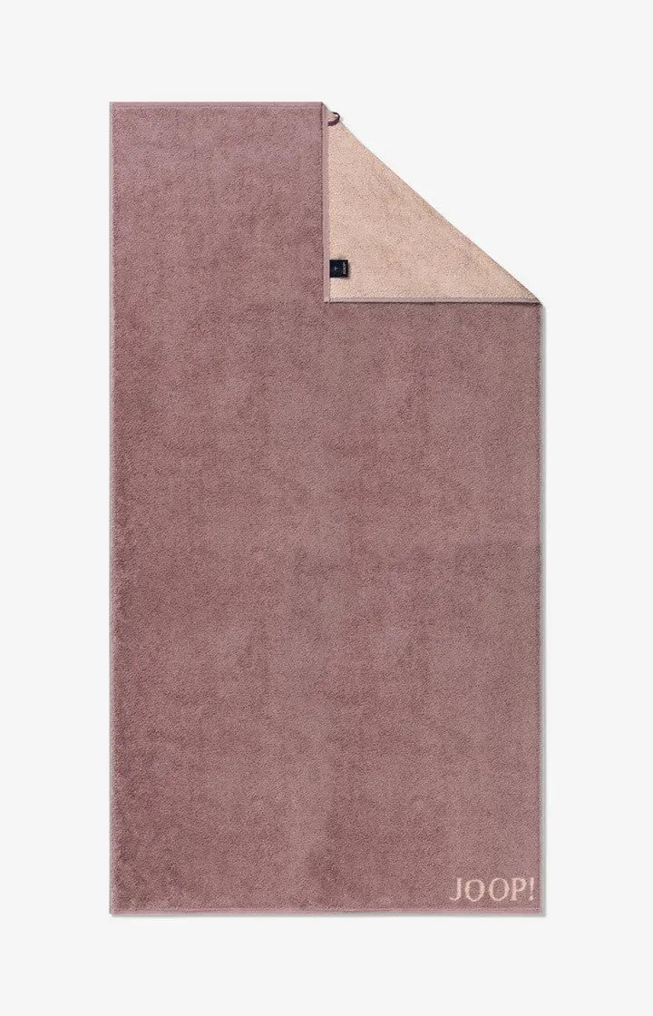 Joop! Uni doubleface rose törölköző 50x100 / rózsaszín-lila