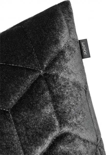 Joop! Velvety antra díszpárna 45x45 / szürke