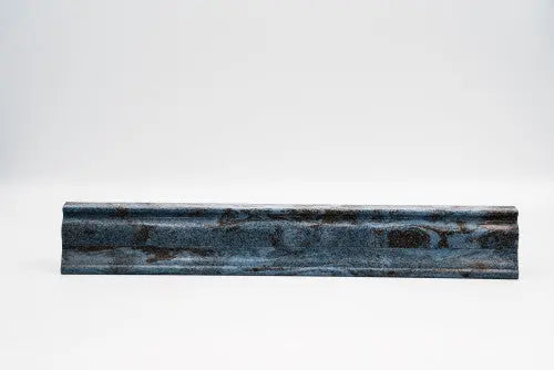 Kék-fekete márványos bordűr 2x32 / kék