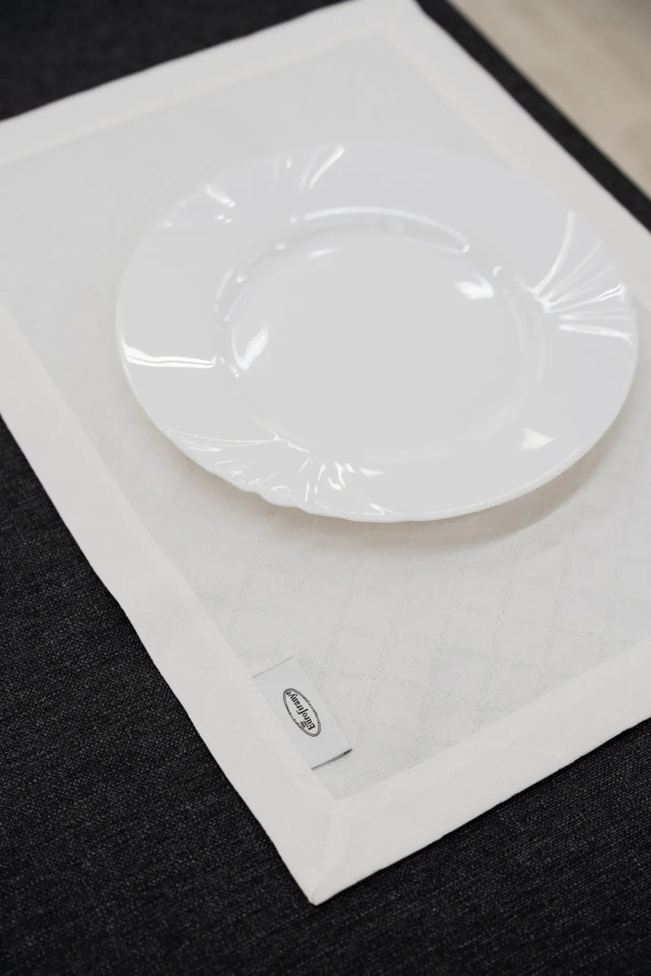 Klara 2 jacquard fehér étkezési alátét 2db 32x45 / fehér