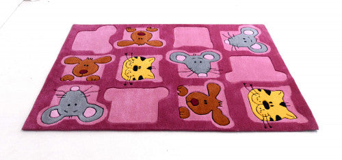 Lifestyle Kids pink kisegeres gyerekszőnyeg 2625 120x180 / rózsaszín-lila
