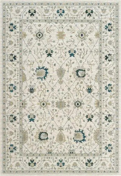 Mixture krém-kék szőnyeg 978003/6262