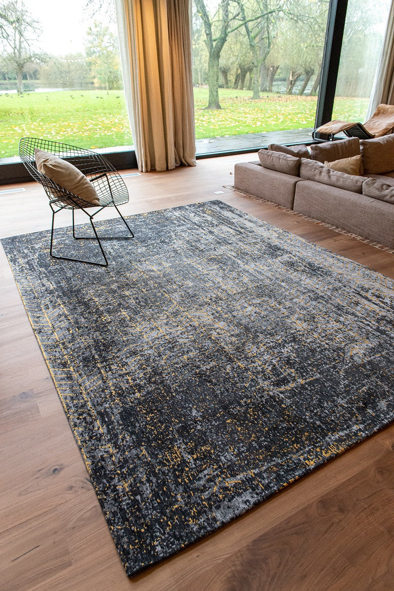 Mad Men Jacob's Ladder Broadway Glitter szőnyeg 8422 140kör / szürke