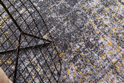 Mad Men Jacob's Ladder Broadway Glitter szőnyeg 8422 140kör / szürke