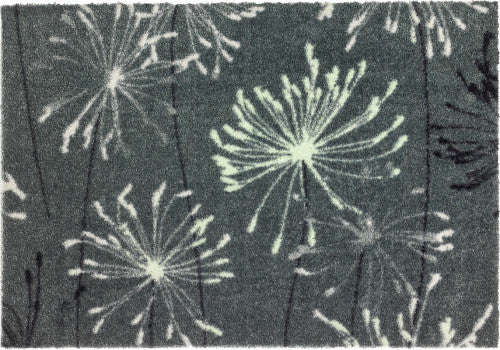 Manhattan Pusteblume grau-mint lábtörlő 50x70 / szürke