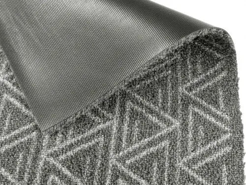 Manhattan Triangle grau lábtörlő 50x70 / szürke