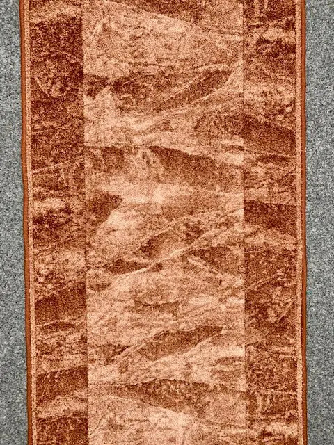 Marble terra futószőnyeg 100 cm-es 100 cm-es / piros-bordó